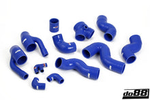 Load image into Gallery viewer, do88 99-02 Audi S4/A6 2.7L BiTurbo (AGB/AJK/AZA) Pressure Hoses - Blue DO88-KIT109B