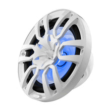 Load image into Gallery viewer, DS18 NXL Series Coaxial Marine Speaker w/ RGB Lights 10in 2-Way 200 Watts RMS 4 ohm White