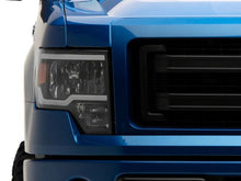 Load image into Gallery viewer, Raxiom 09-14 Ford F-150 Axial Series Headlights w/ LED Bar- Black Housing (Clear Lens)