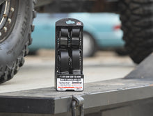 Load image into Gallery viewer, PRP Cam-Lock 1in.x10ft. Tie Down with Snap S Hooks and Soft Tie - Black - Pr.
