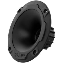 Load image into Gallery viewer, DS18 1in Twist-On Throat Horn 45 Degree 1.77in Depth Black Shallow