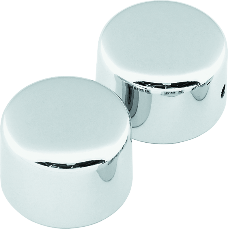 Bikers Choice 08-Up Big Twin Black Axle Cap Set Front