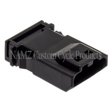 Load image into Gallery viewer, NAMZ JAE MX-1900 4-Position Male Black Pin Housing (HD 72907-11)
