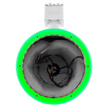 Load image into Gallery viewer, DS18 Marine And Powersports Towers Speakers Not Included 8in RGB LED Lights White