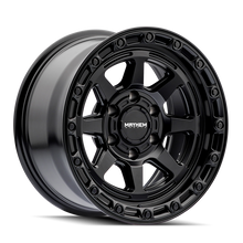 Load image into Gallery viewer, Mayhem 8306 Ridgeline 17x8.5 / 5x127 BP/ -6mm Offset / 78.1mm Hub Satin Black Wheel