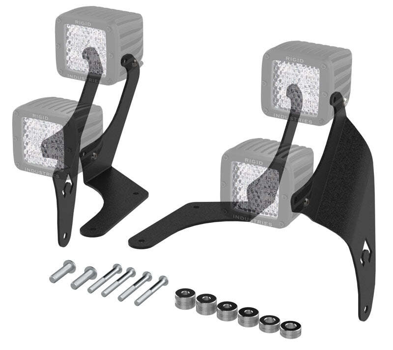 Artec Industries 20-25 Jeep Wrangler JL A-Pillar Dual Led Cube Light Mount - Jl 392 / Jt Mojave JL5612