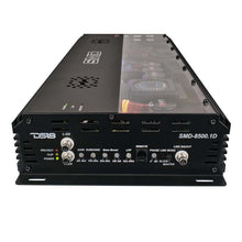 Load image into Gallery viewer, DS18 Steave Meade Colab 1-Channel Amp Class D 8500/1ohm 5700/2ohm 3300/4ohm Watts LED Lights