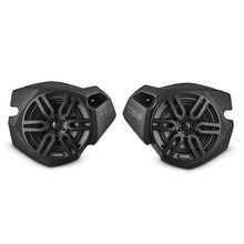 Load image into Gallery viewer, DS18 Polaris RZR Front Kick Panel Pods Loaded Enclosure 2x 6.5in Spkr Built-in Amp + Twtr Bluetooth