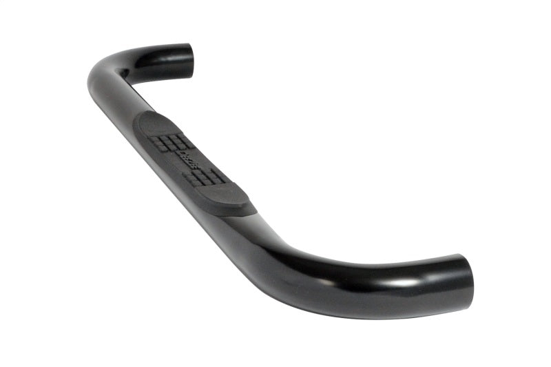 Dee Zee 02-09 Dodge Ram Tubes - 3In Round Black Steel QuadCab