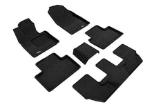 Load image into Gallery viewer, 3D MAXpider 15-25 Volvo X90 (T5/B5) / XC90 (T6/B6) 7-Seat Elegant 1st 2nd &amp; 3rd Row Floormats - Blk