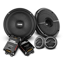 Load image into Gallery viewer, DS18 6.5in 80 Watts RMS 4 ohm 2-Way Component Speaker w/ Kevlar Cones