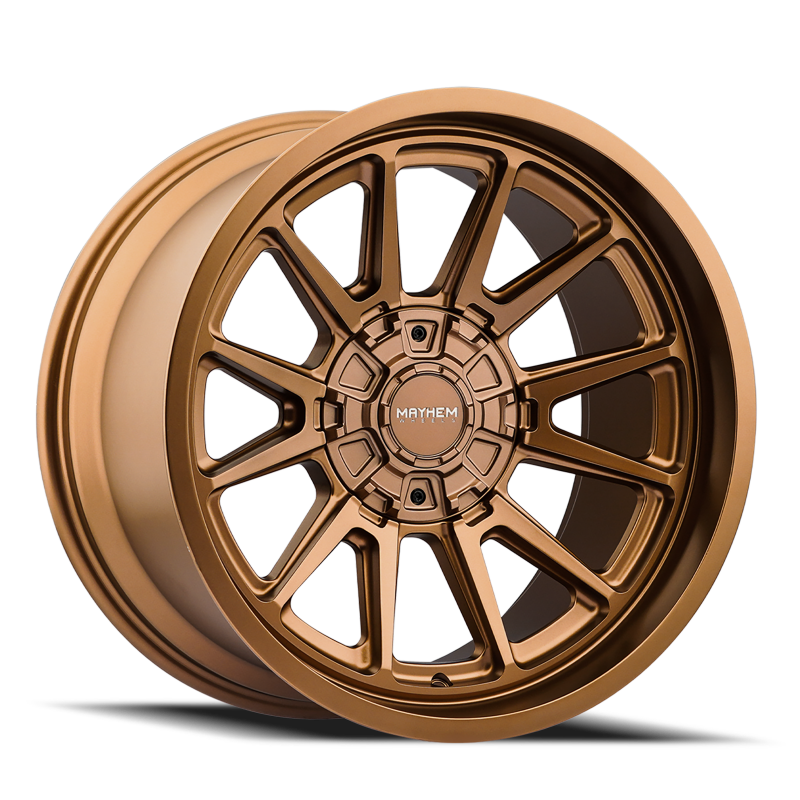 Mayhem 8116 Intrepid 20x9 / 8x170 BP / 0mm Offset / 125.2mm Hub Matte Bronze Wheel - GTR Auto