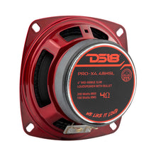 Load image into Gallery viewer, DS18 4in 100 Watts RMS 4 ohm Mid-Range Bullet Shallow Loudspeaker