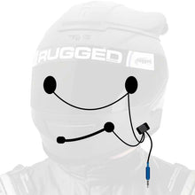 Load image into Gallery viewer, Rugged Radios SUPER SPORT Wired Helmet Kit with Alpha Audio Speakers &amp; Mic