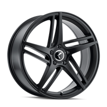 Load image into Gallery viewer, Kraze KR195 Milano 20x8.5 / 5x112 BP / 38mm Offset / 66.56mm Hub Satin Black Wheel