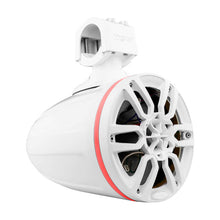 Load image into Gallery viewer, DS18 Marine And Powersports Towers Speakers Not Included 6.5in RGB LED Lights White