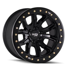 Load image into Gallery viewer, Dirty Life 9303 DT-1 17x9 / 5x127 BP / -38mm Offset / 78.1mm Hub Matte Black Wheel - Beadlock - GTR Auto