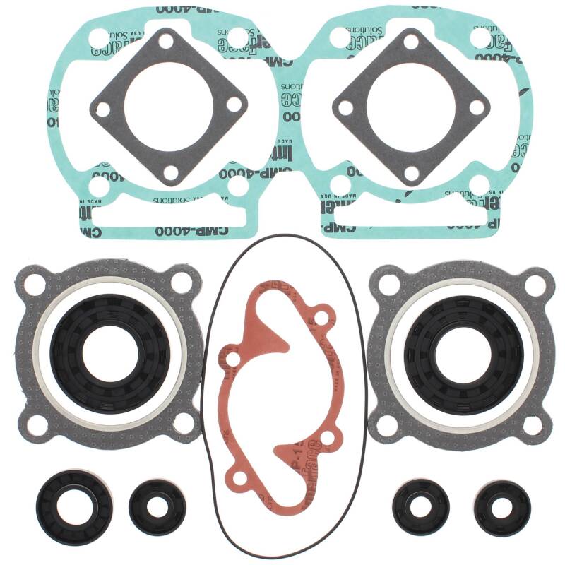 Vertex Gaskets 78-79 Moto Ski Futura 444 LC/2 Complete Gasket Kit w/ Oil Seals 711115