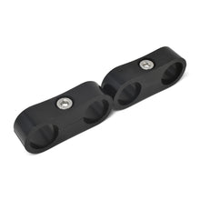 Load image into Gallery viewer, Russell Hose Separator For -12 Braided Hose Black Anodize (2 Pack)