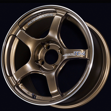 Load image into Gallery viewer, Advan TC4 16x7.5 / +35 Offset / 4x100 / 63mm Bore / Umber Bronze Metallic and Ring