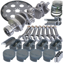 Load image into Gallery viewer, Eagle Chevy 350 1Pc 3.750in Crank 6.000in I-Beam Rod 4.030in Pistons 168 Tooth FP Balanced Assembly