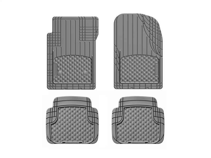 WeatherTech Universal Front and Rear Trim-to-Fit Mat (4pc Set) - Grey 11TTFSG
