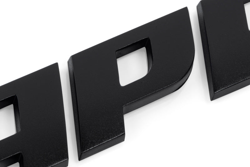 APR Badge - Satin Black A1000008