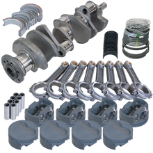 Load image into Gallery viewer, Eagle Pontiac 455 4.500in Crank 6.800in I-Beam Rods -6cc Flat Top 4.185in Pistons Rotating Assembly