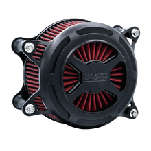 Load image into Gallery viewer, Vance &amp; Hines 23+ HD Road/Street Glide V02 X Air Intake - Wrinkle Black