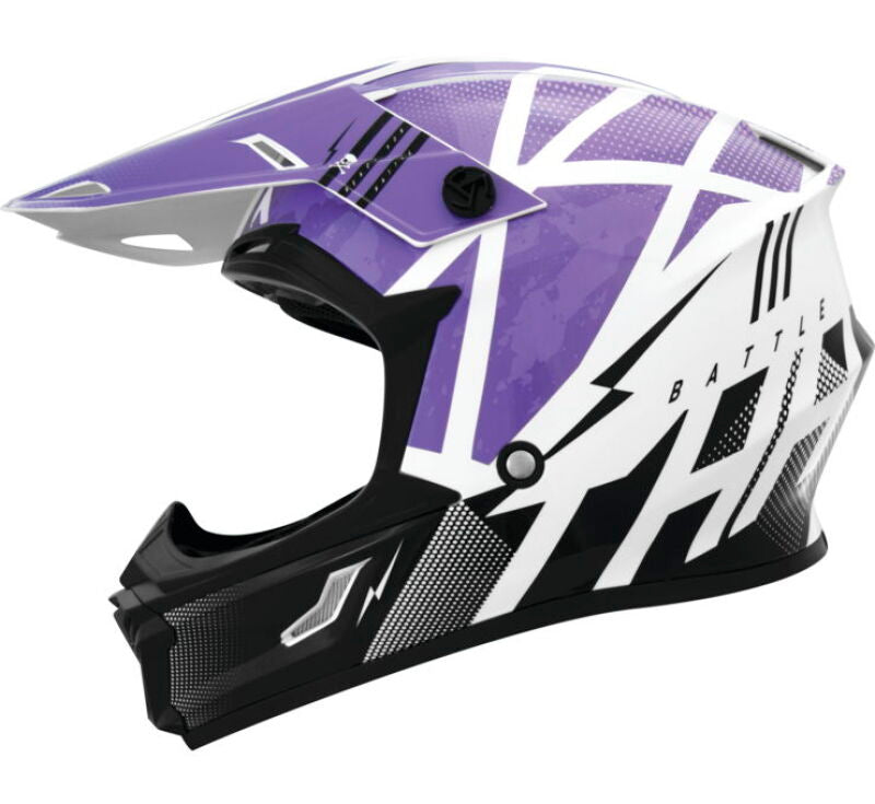THH Helmets T710XR Battle Purple/Black - XS