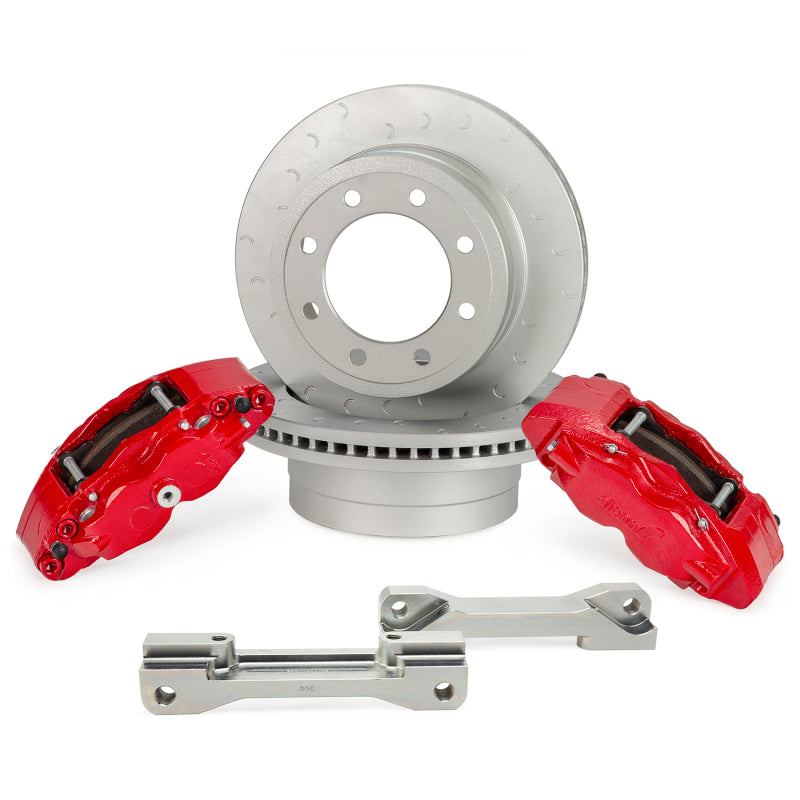 Alcon 17-22 Ford F250/F350 363x38mm Rotors 4 Piston Brake Kit - Rear ALABKR5459P28