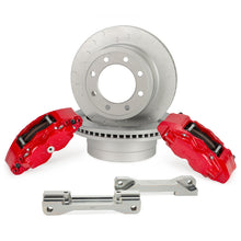 Load image into Gallery viewer, Alcon 17-22 Ford F250/F350 363x38mm Rotors 4 Piston Brake Kit - Rear ALABKR5459P28