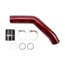 Load image into Gallery viewer, Wehrli 15-24 Ford 6.7L Power Stroke 3in Hot Side Intercooler Pipe - Brizzle Blue