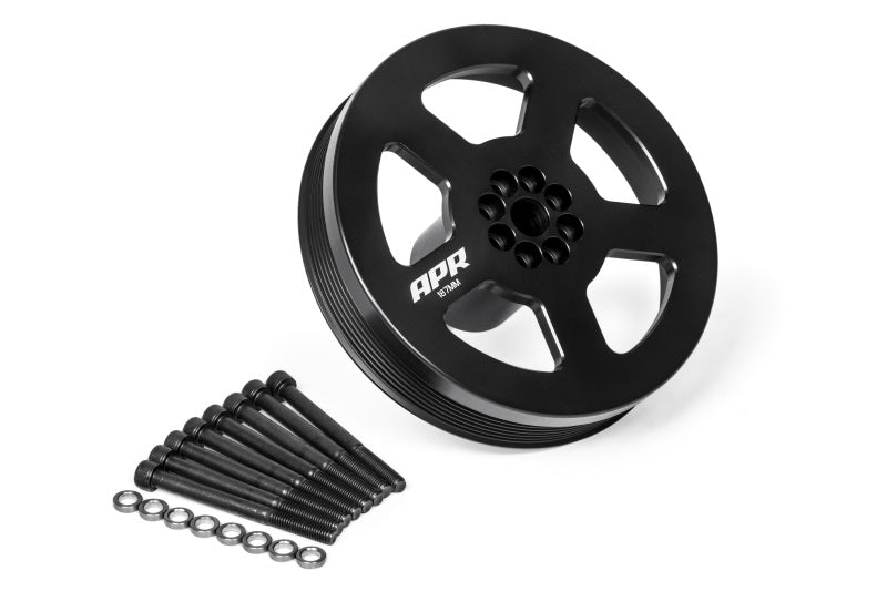 APR 15-18 Audi A6/A7/A8 Quattro (3.0 TFSI) Supercharger Drive & Crank Pulley w/Belt (Bolt On) MS100185