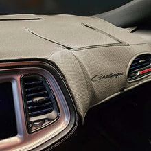 Load image into Gallery viewer, Covercraft 15-23 Dodge Challenger Limited Edition Custom Dash Cover with Dodge Challenger Logo 62087FE12-00-23