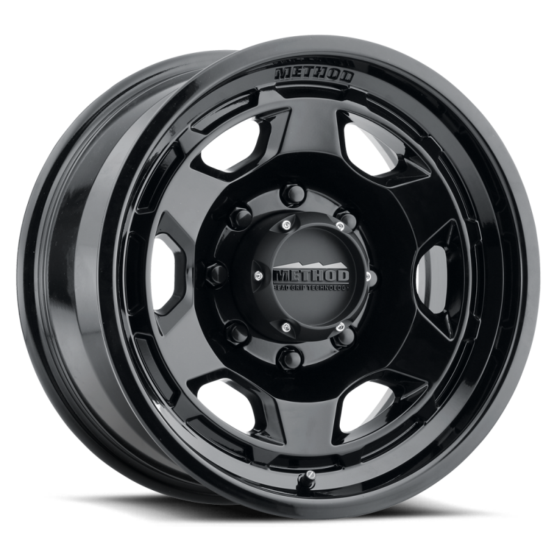 Method MR708 Bead Grip 17x8.5 / 0mm Offset / 6x135 / 4.72 in. BS / 87.00mm Bore - Gloss Black Wheel MR708785161300