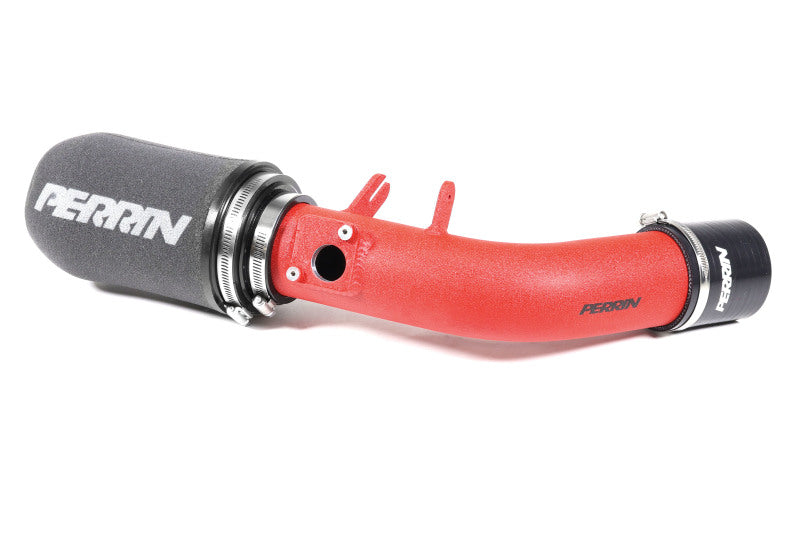 PERRIN 08-14 Subaru WRX / 08-15 STI Cold-Air Intake - Red - GTR Auto
