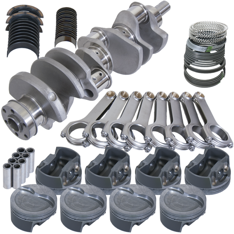 Eagle Ford 351W 4.000in Crank 6.250in H-Beam -26cc Inv Dome 4.125in Pistons Rotating Assembly