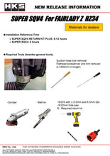 Load image into Gallery viewer, HKS SUPER SQV4 RETURN KIT PLUS RZ34 VR30DDTT 71008-AN030V