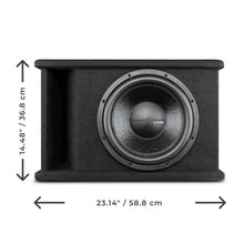 Load image into Gallery viewer, DS18 Single 12in Loaded 750 Watts RMS ZR12.2D Ported Enclosure w/ Subwoofer