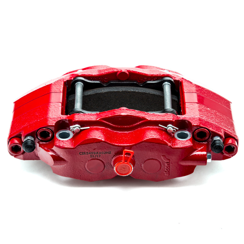 Alcon 2007+ Jeep JK w/ 6x5.5in Hub 357x32mm Rotor 4-Piston Red Calipers Front Brake Upgrade Kit ALABKF5459AX14