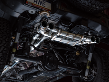 Load image into Gallery viewer, AWE Tuning 21+ Wrangler 392 Switchpath Cat-Back Exhaust- Quad BashGuards