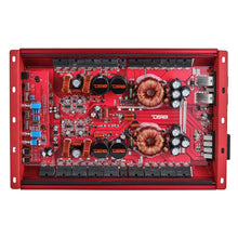 Load image into Gallery viewer, DS18 4-Channel Amp 2x 1000/4ohm Bridge 4 x 550/2ohm 4 x 300/4ohm Watts RMS Red