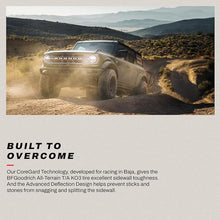 Load image into Gallery viewer, BFGoodrich All Terrain T/A KO3 13/0R18 118R D 65194