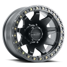 Load image into Gallery viewer, Method MR108 17x9 -44mm Offset 8x170 130.81mm CB Matte Black w/BH-H24 Wheel MR10879087544B