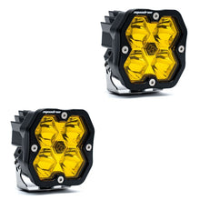 Load image into Gallery viewer, Baja Designs Squadron 2.0 Sport (Pair) LED Spot / No Harness - Baja Amber