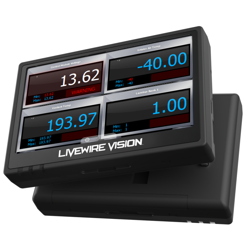 SCT Performance Livewire Vision Performance Monitor (for 1996+ Ford Vehicles) 5015PWD