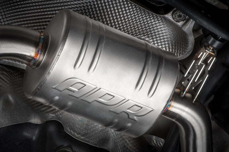 APR 20-21 Volkswagen GTI TCR (MK7.5) Catback Exhaust System w/Front Muffler CBK0039