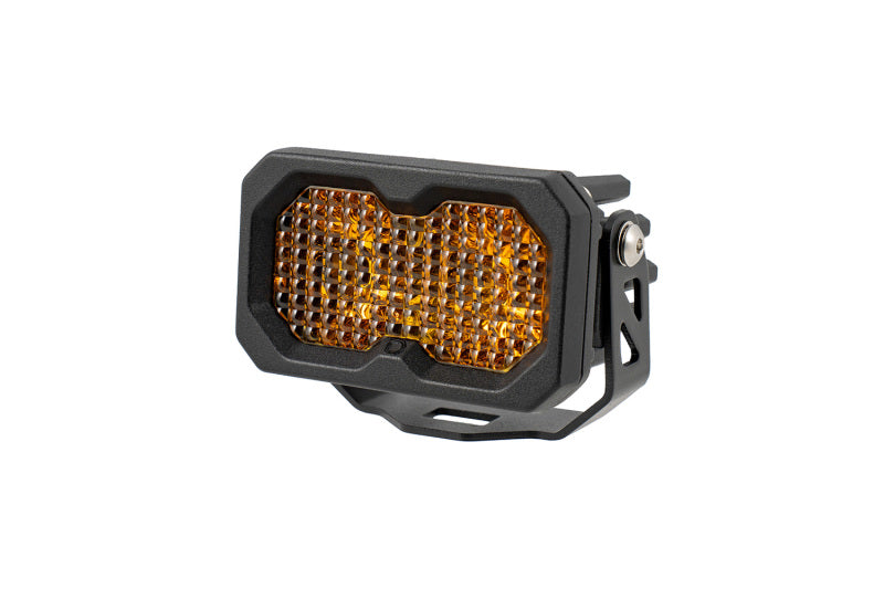 Diode Dynamics C2 2.0 Max Yellow Flood Standard ABL (Single)