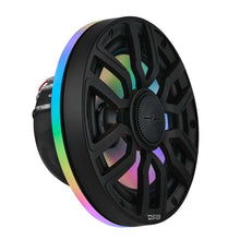 Load image into Gallery viewer, DS18 Marine And Powersports Speakers And Towers Ring 8in Digital LED lights 1/2in Spacer Depth